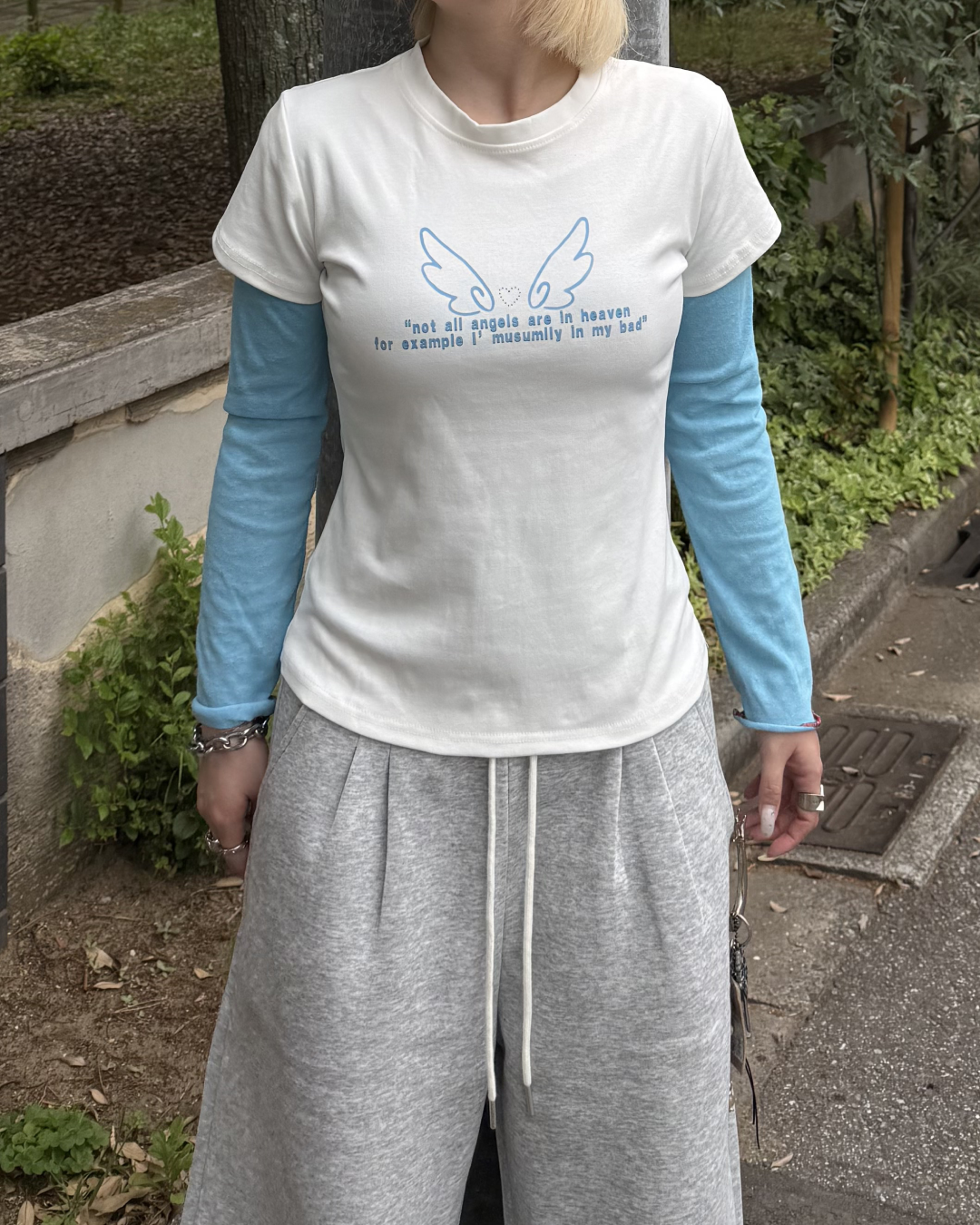 エンジェルプリントTシャツ
KC0346
