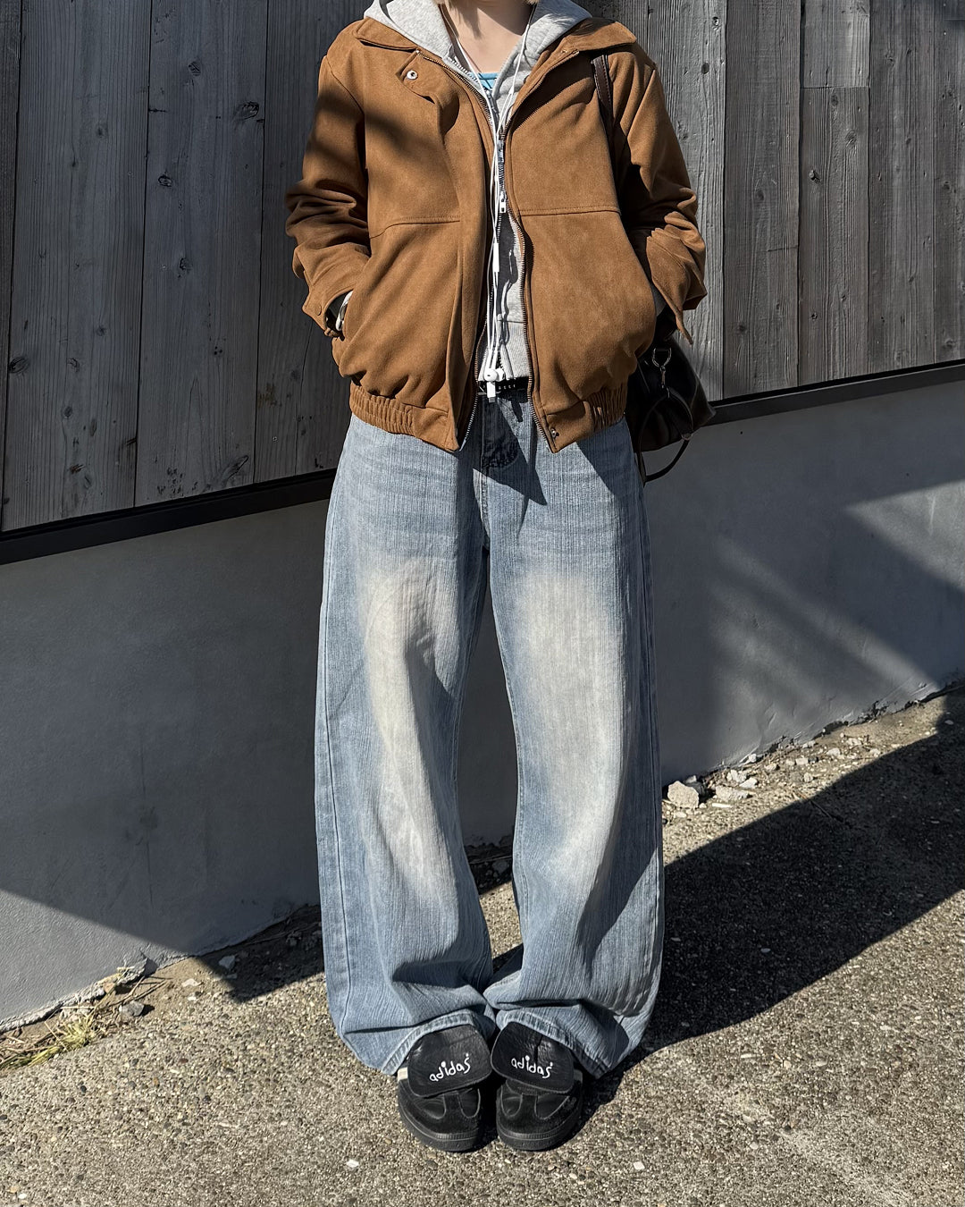 アメリカンレトロワイドレッグパンツ KC3004