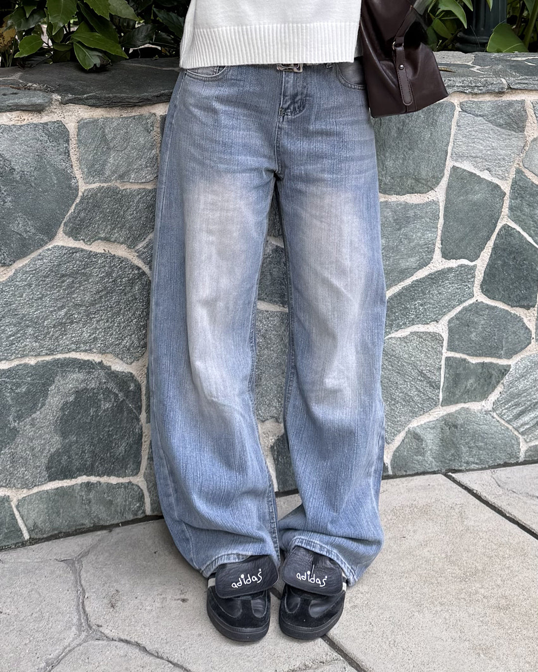 アメリカンレトロワイドレッグパンツ KC3004