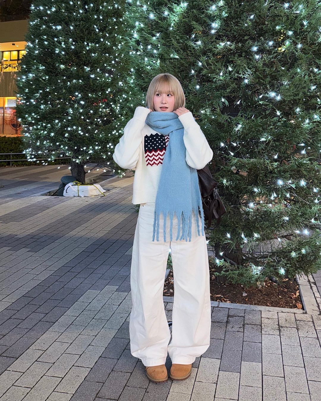 ボリュームフリンジマフラー
KC3002