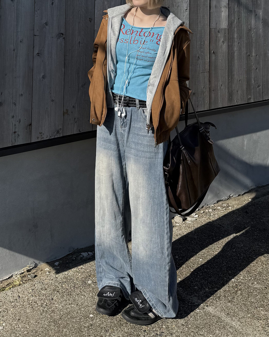 アメリカンレトロワイドレッグパンツ KC3004