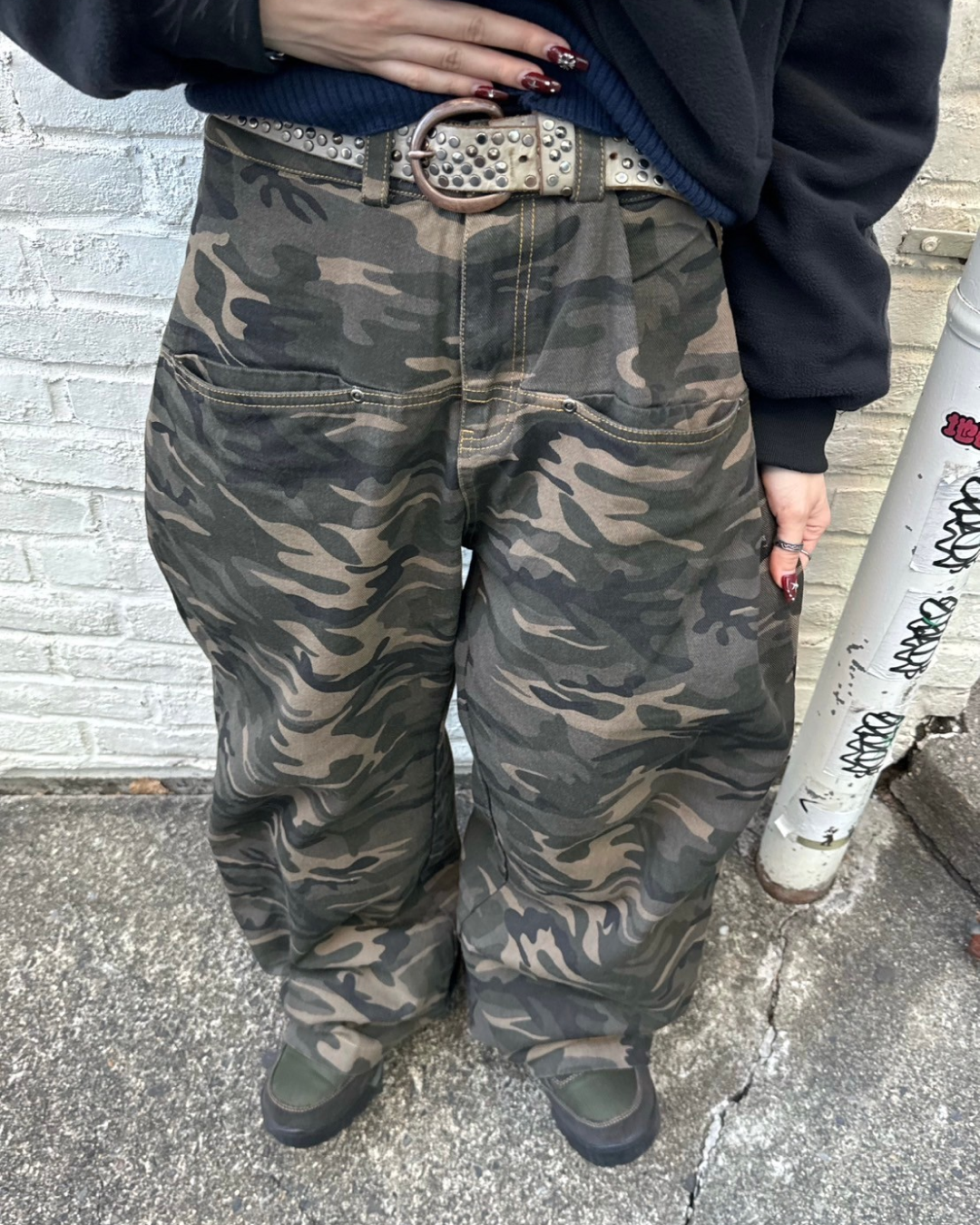 【YOLO】迷彩柄ルーズパンツ KM0006 Mサイズ 即納】迷彩柄ルーズパンツ KM0006 – YOLO(ヨロ)|ファッション通販