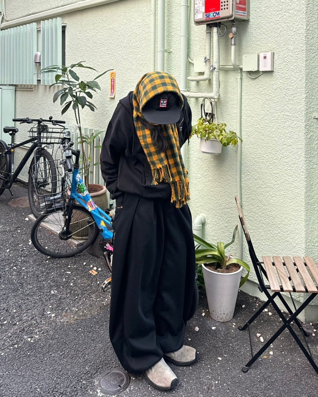 ウエストタックスウェットパンツ KM0008