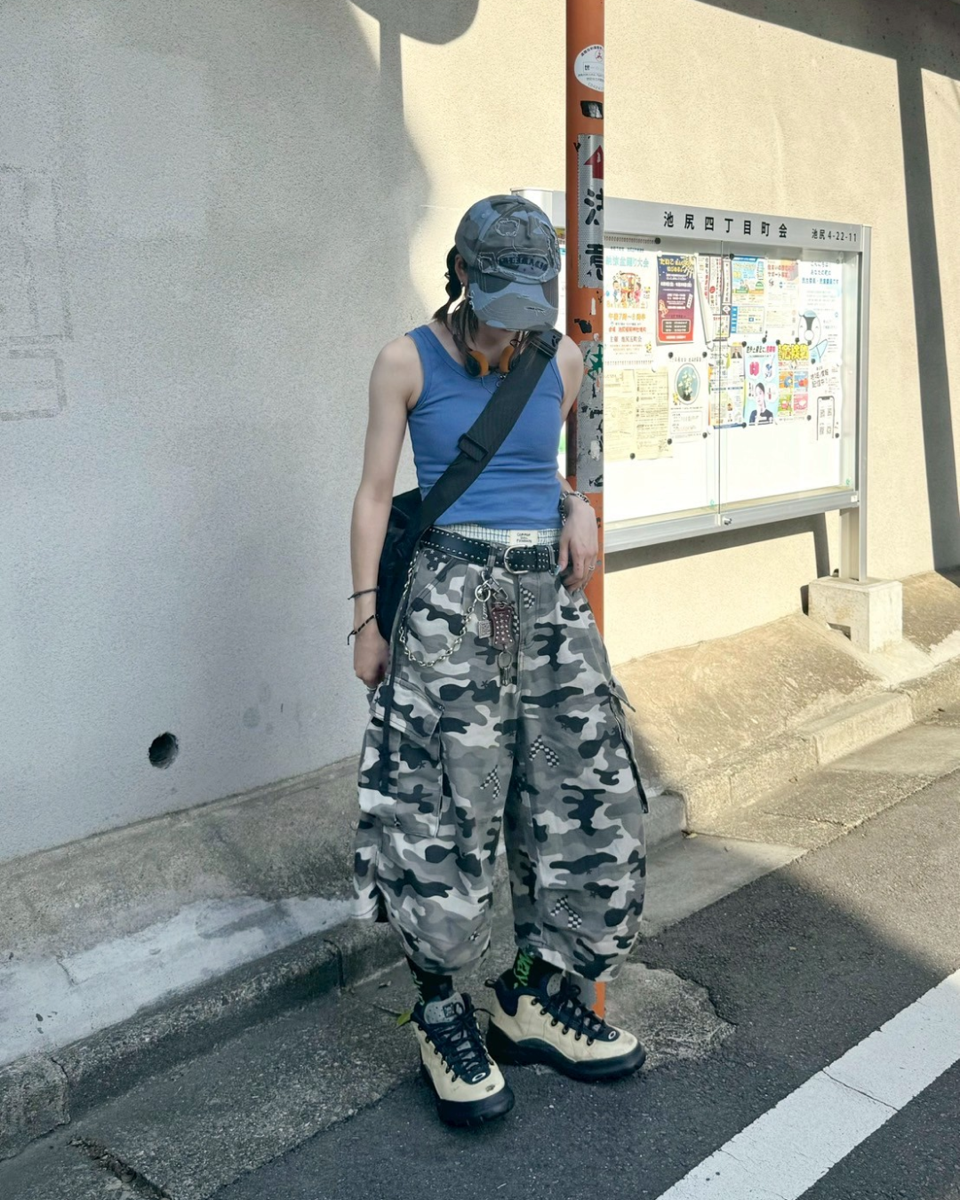 スター迷彩ハーフパンツ KM1118