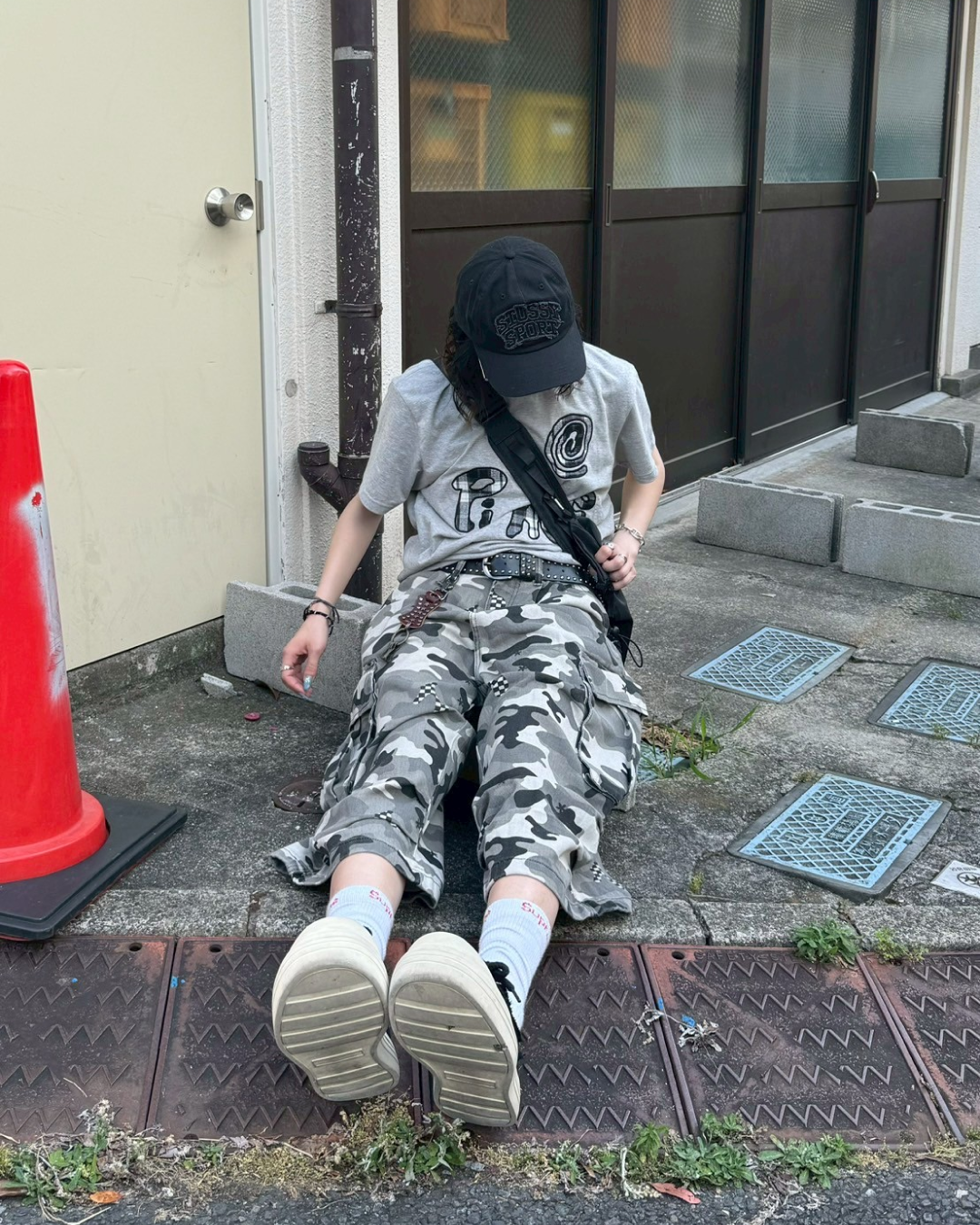 スター迷彩ハーフパンツ KM1118