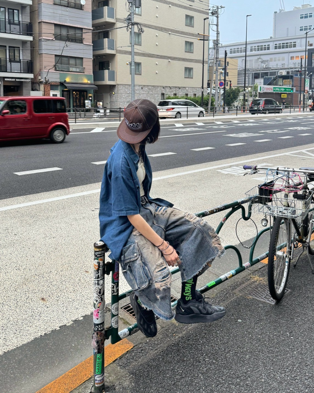 カジュアルデニムシャツ KM1131