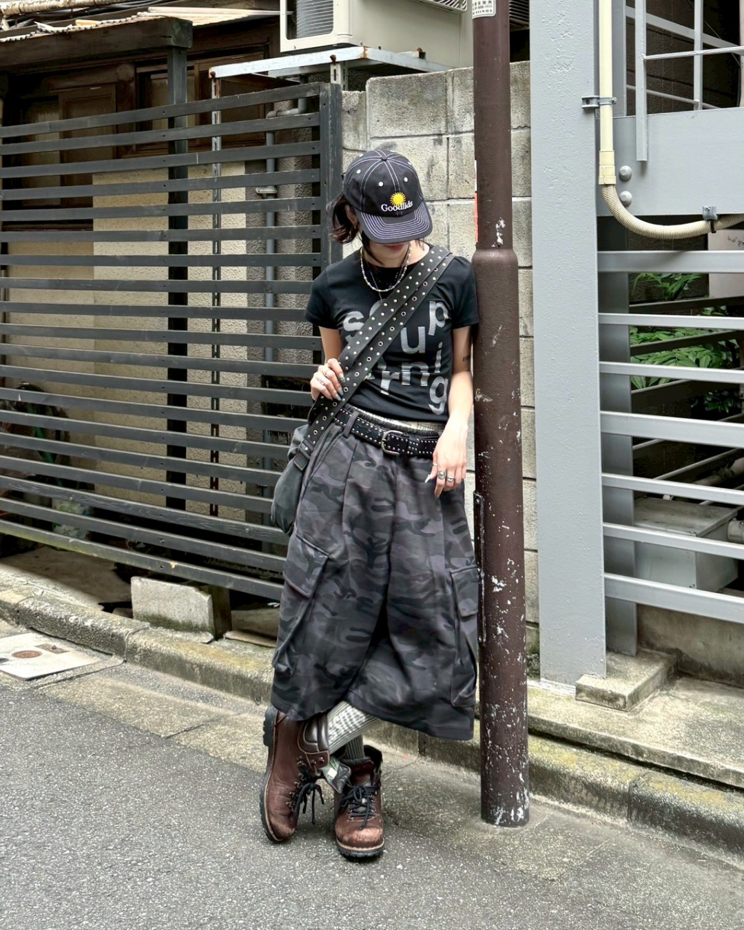 プリントロゴTシャツ KM1153
