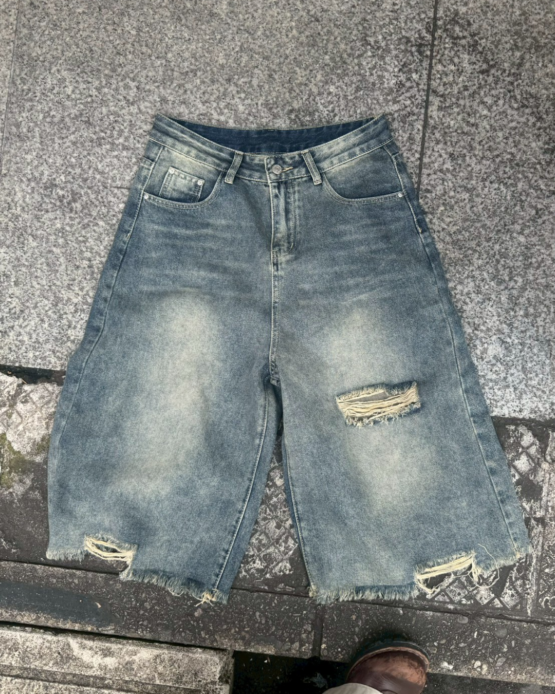 ダメージ加工ジョーツ KM1195