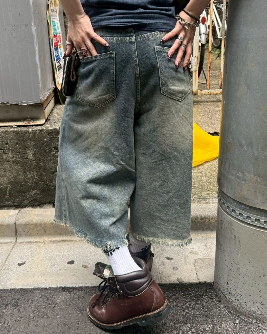 ダメージ加工ジョーツ KM1195