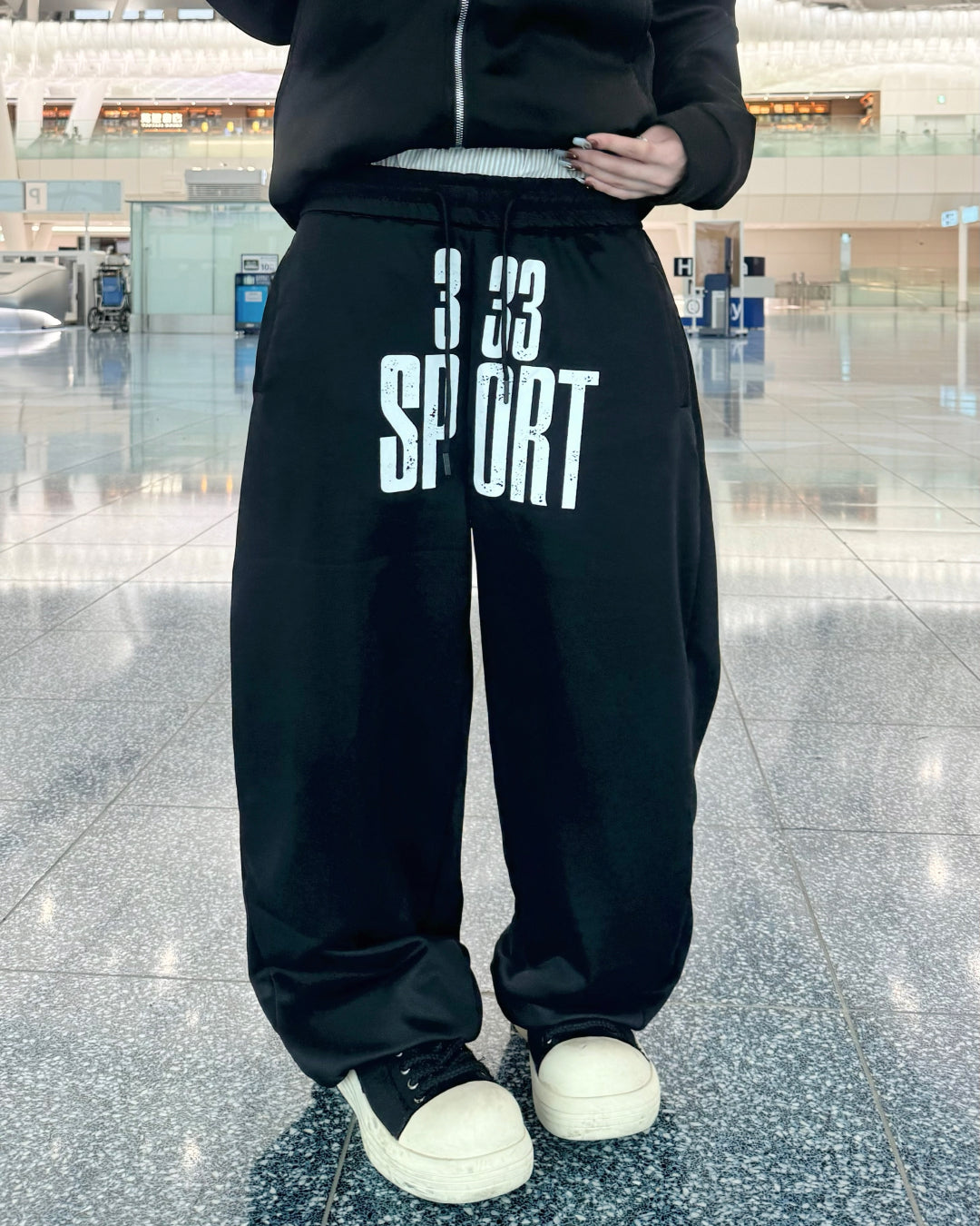 フロントロゴスウェットパンツ KM1211