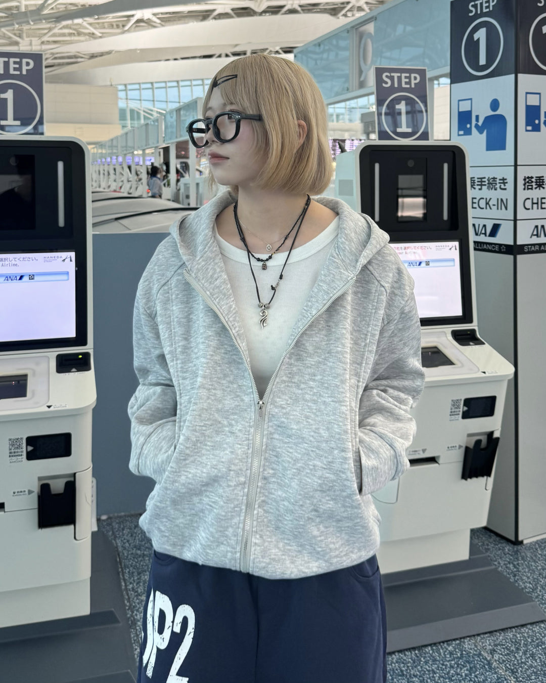 新品未使用タグ付　アリーム　ミッキー　ワッフル　パーカー　ライトブルー 新品未使用タグ付 アリーム ミッキー ワッフル パーカー ライトブルー