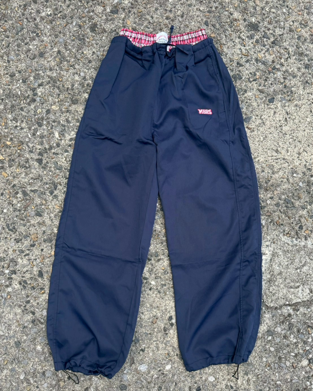 レイヤードナイロンパンツ KM1217