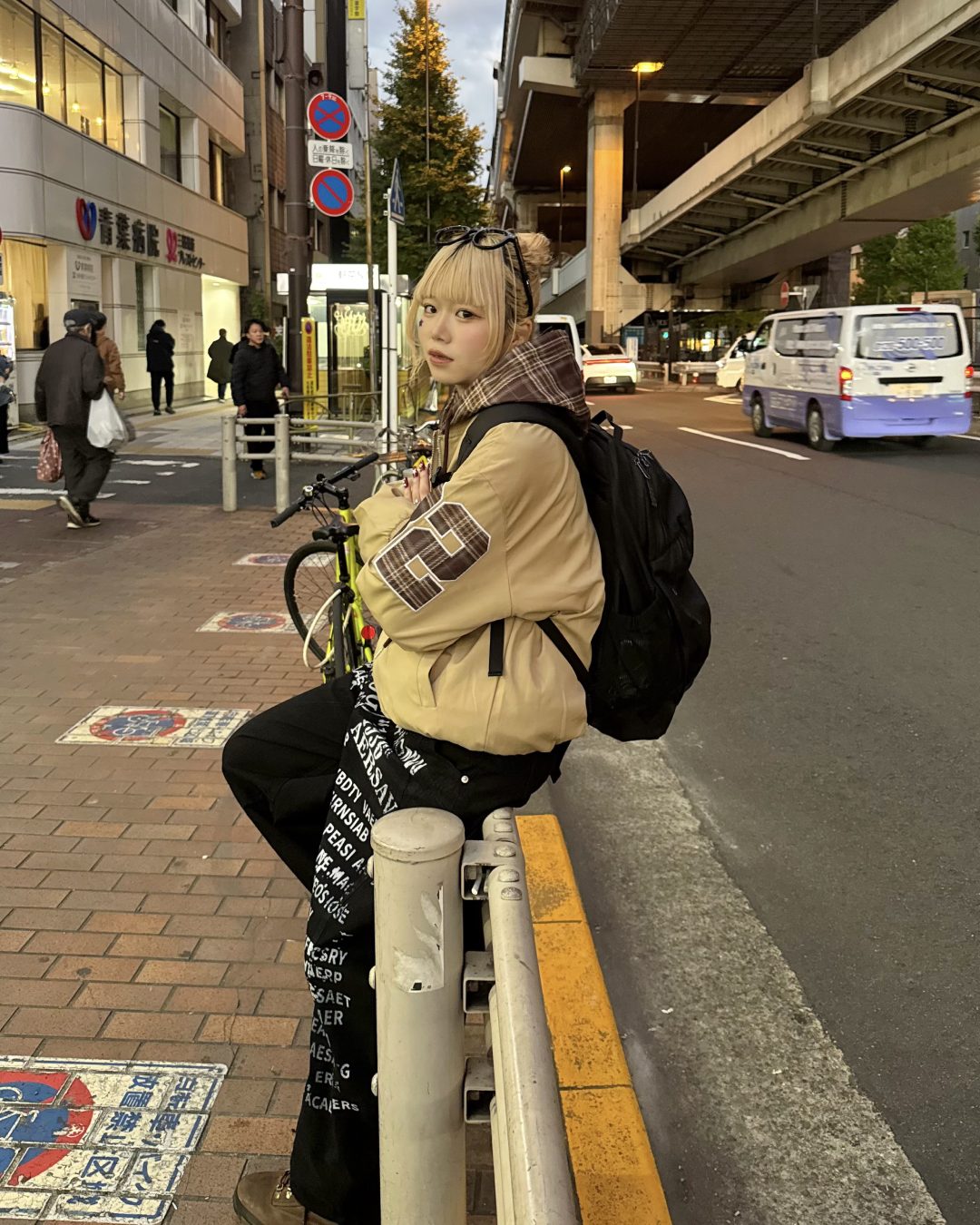 チェックレイヤードアメリカンジャケット KM1242