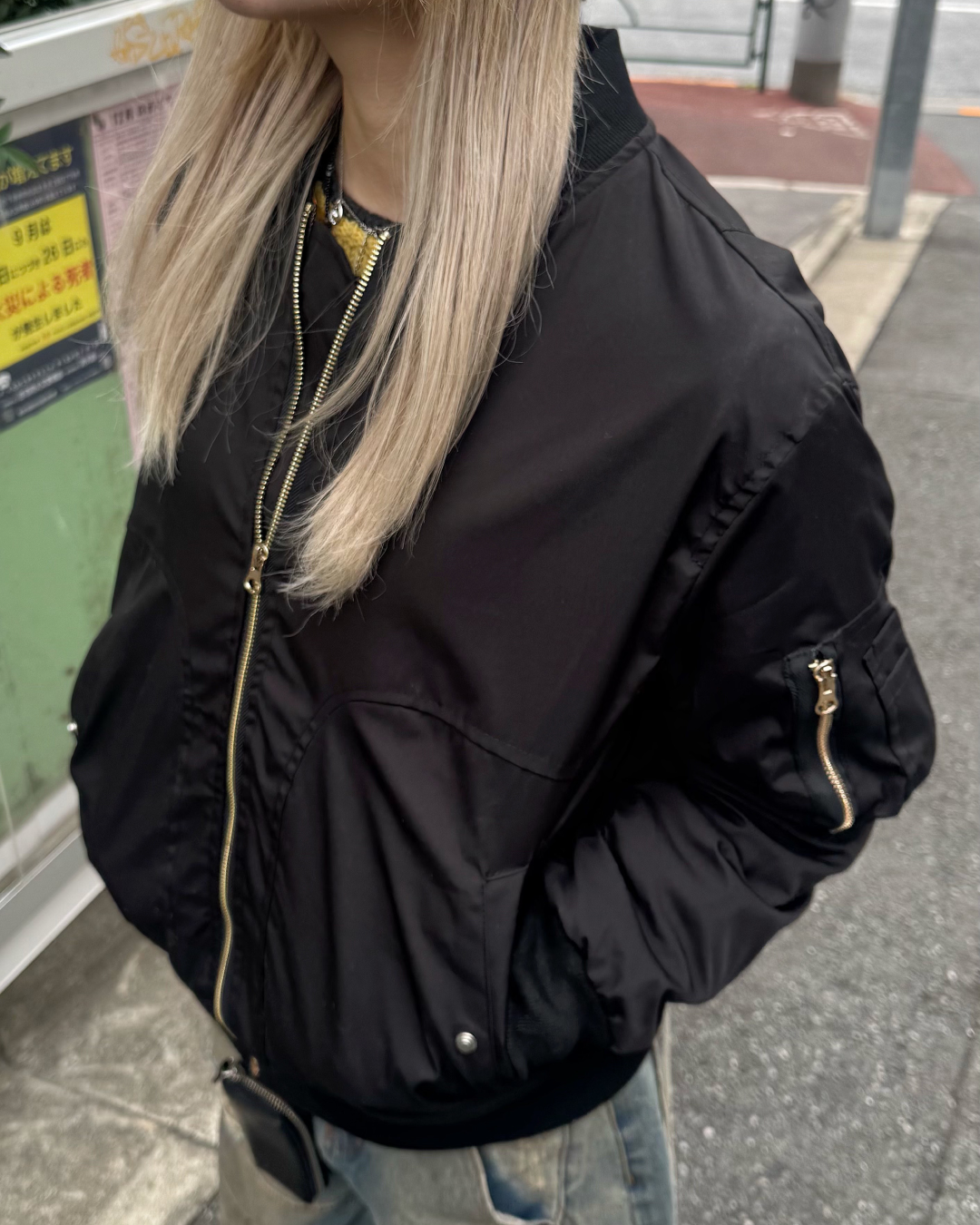 カジュアルフライトジャケット KM1255