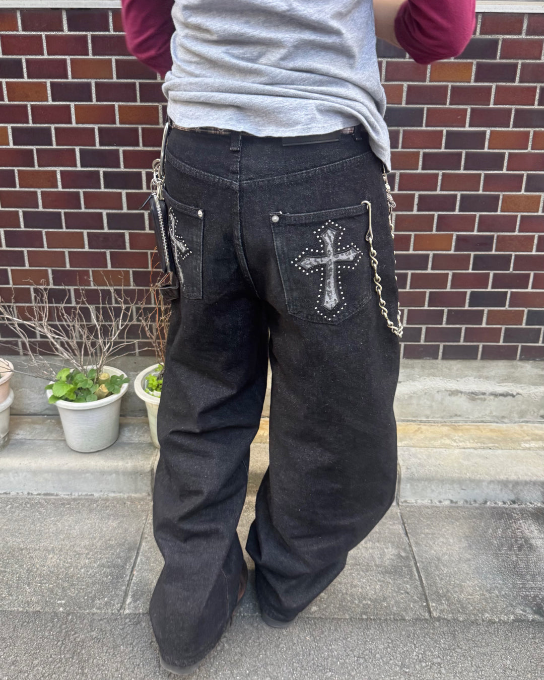 ポケットスタッズデニム KM7000