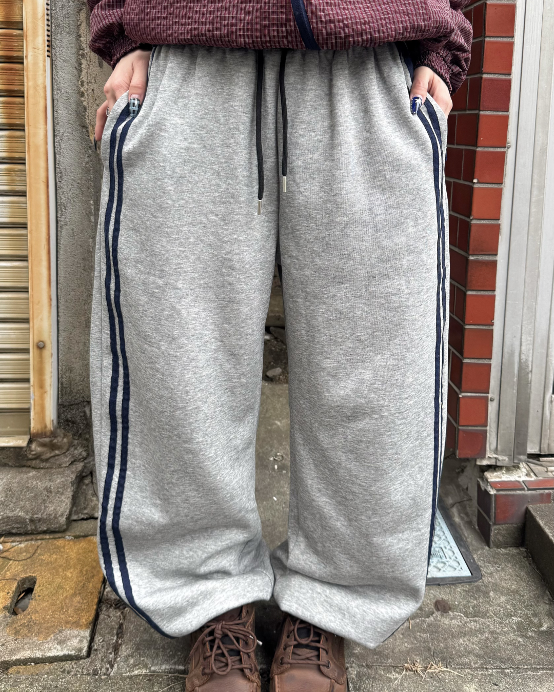サイドラインスウェットパンツ KM7030