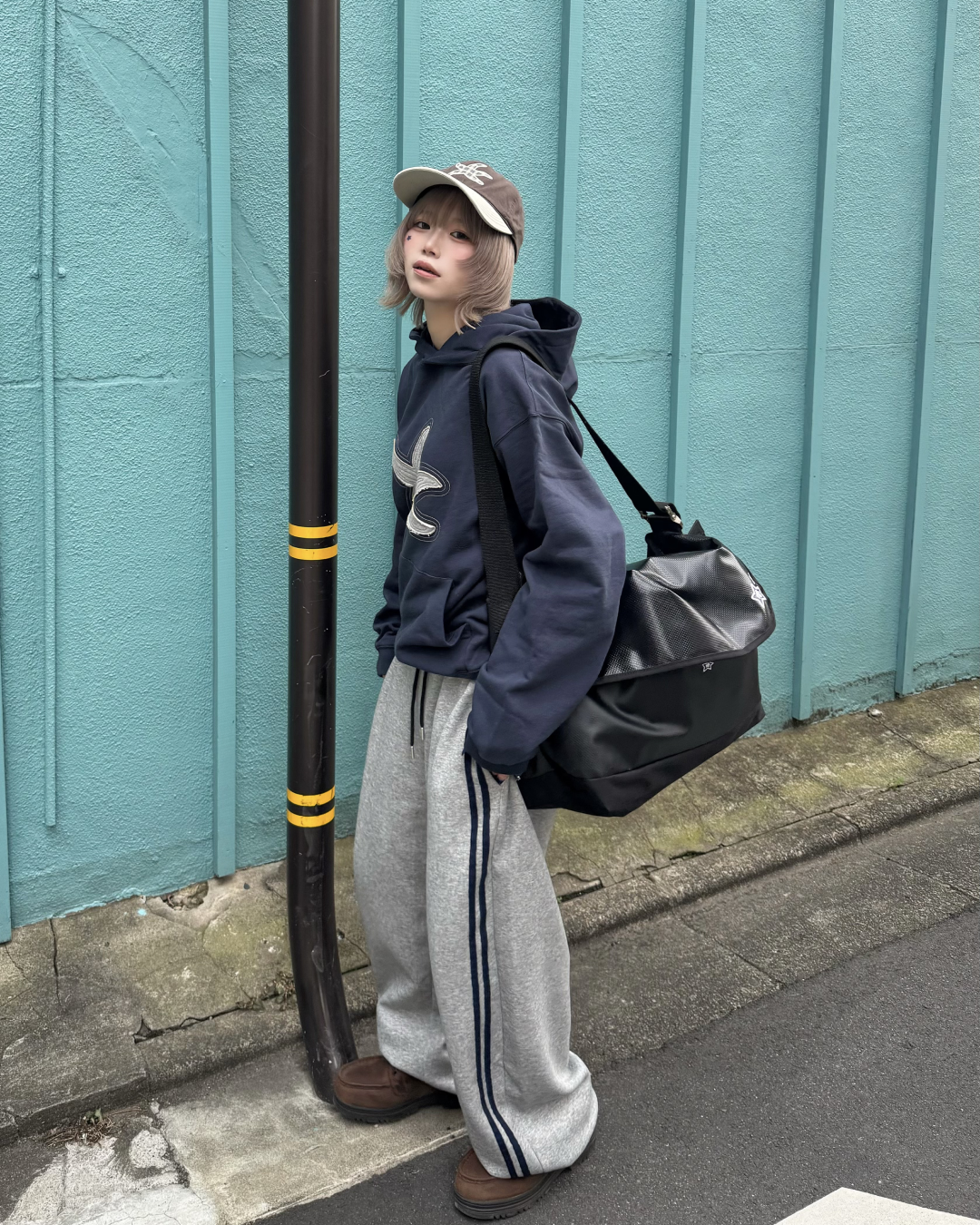 サイドラインスウェットパンツ KM7030