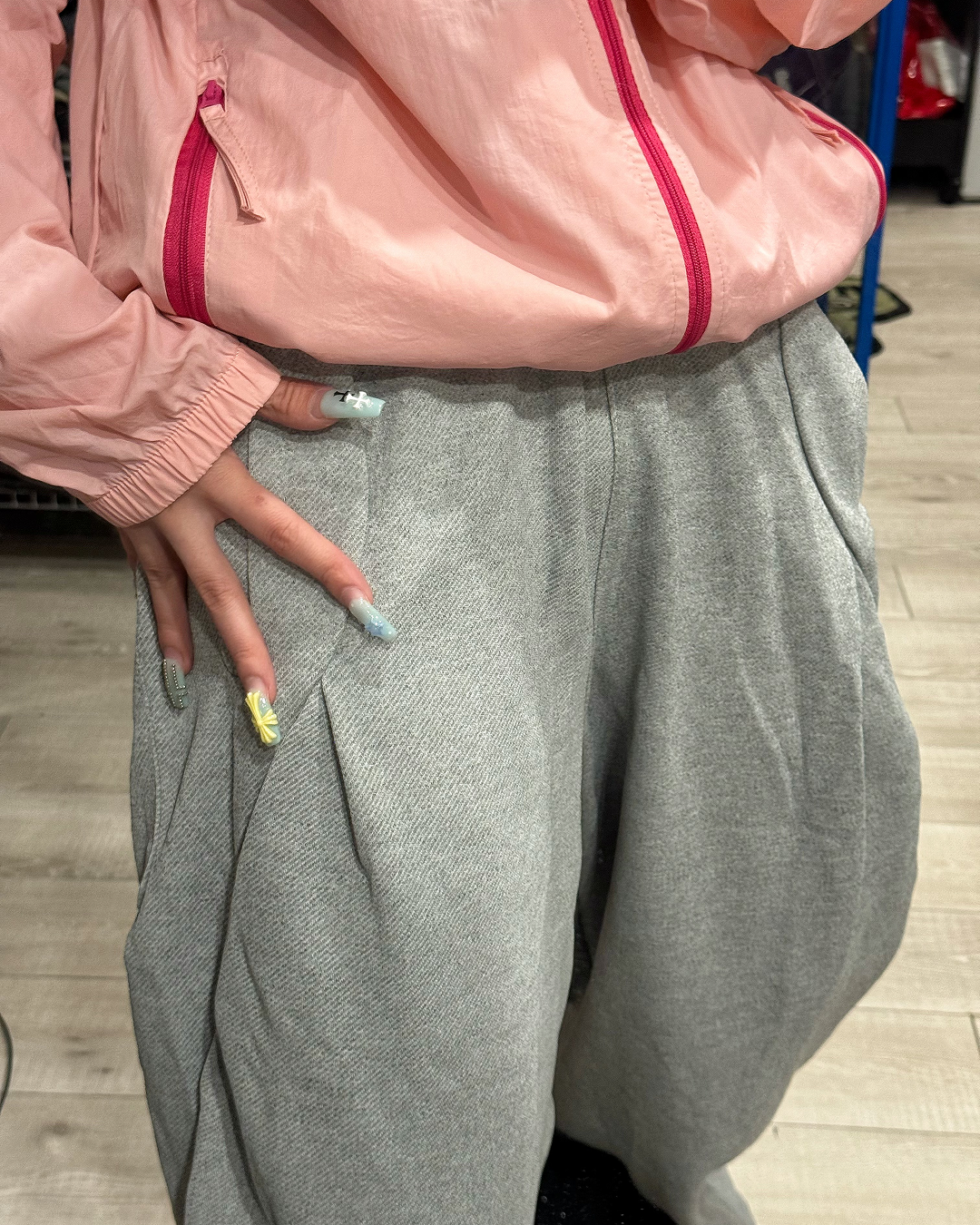 バルーンワイドスウェットパンツ KM7439