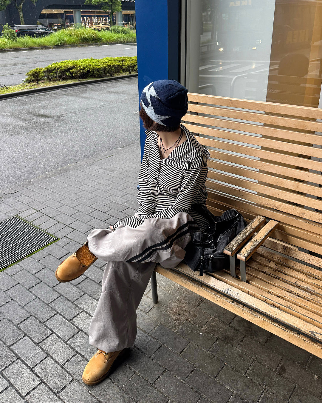 トラックワイドパンツ KM7459