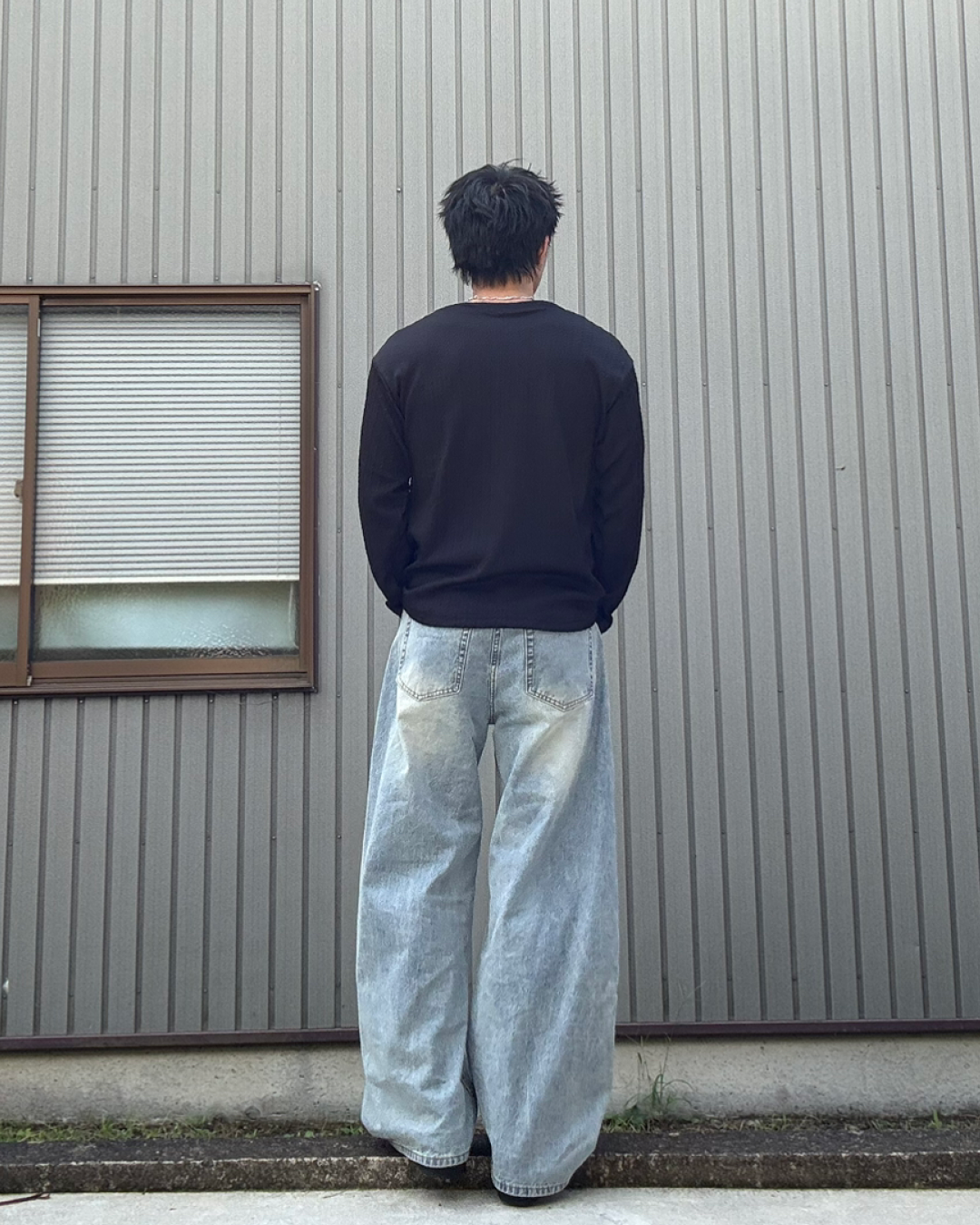 ケーブルニットロングスリーブ KN0345