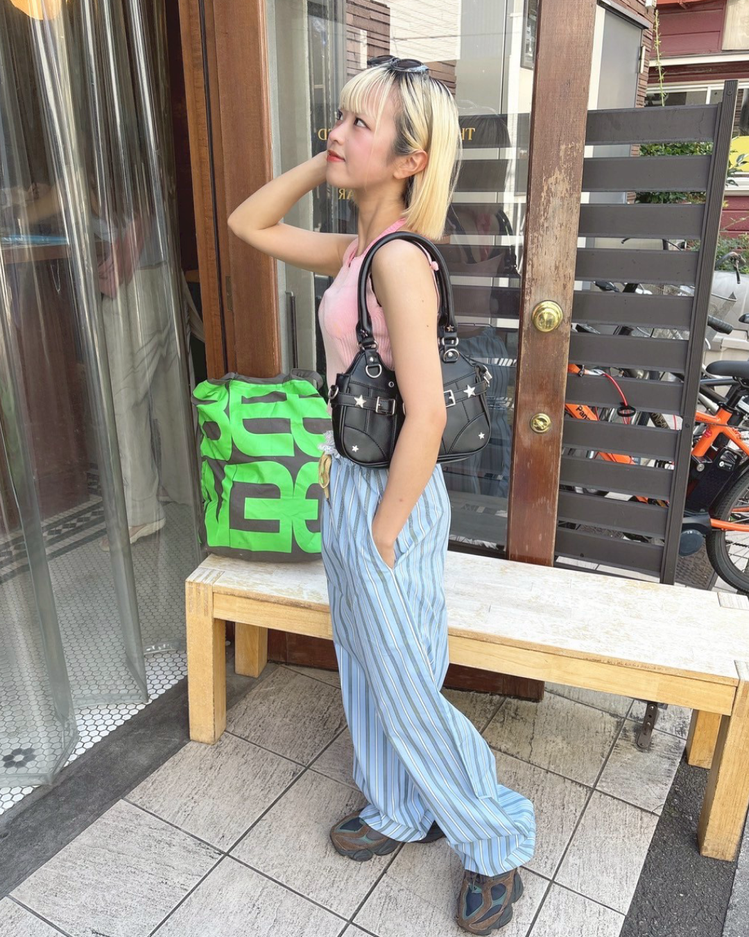 スタースタッズショルダーバッグ KR0015