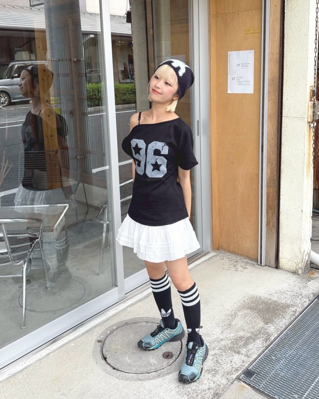 レースフリルミニスカート KR0017