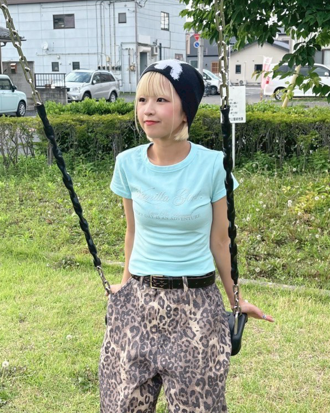 スパンコールフレンチミニTシャツ KR0021