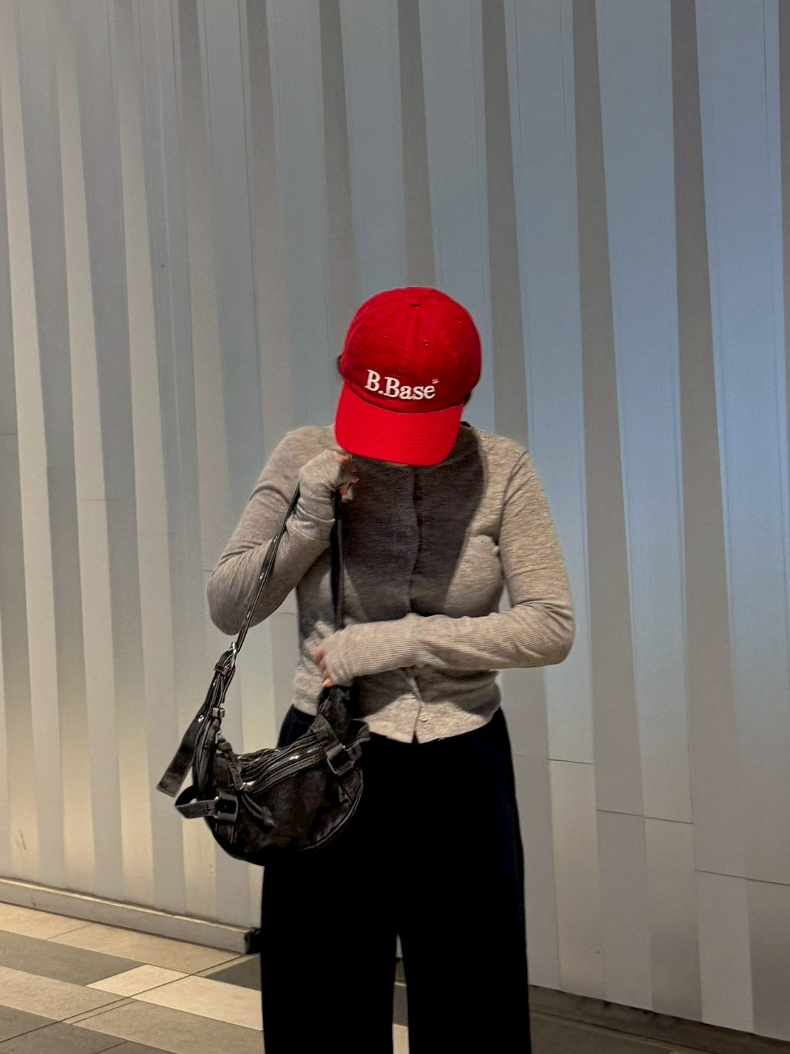 デニム生地ショルダーバッグ HD0052