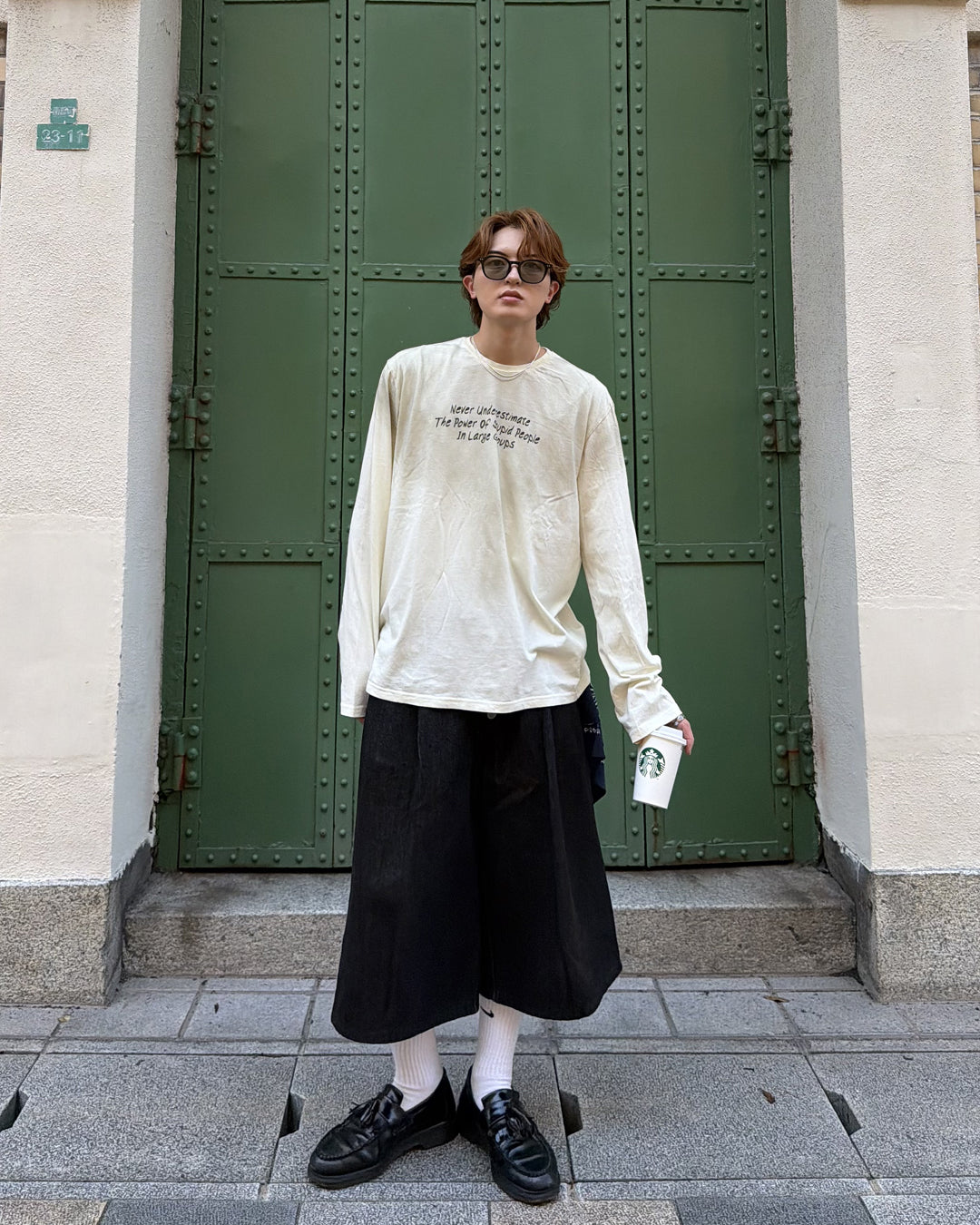 フェード加工ロングTシャツ MK0145