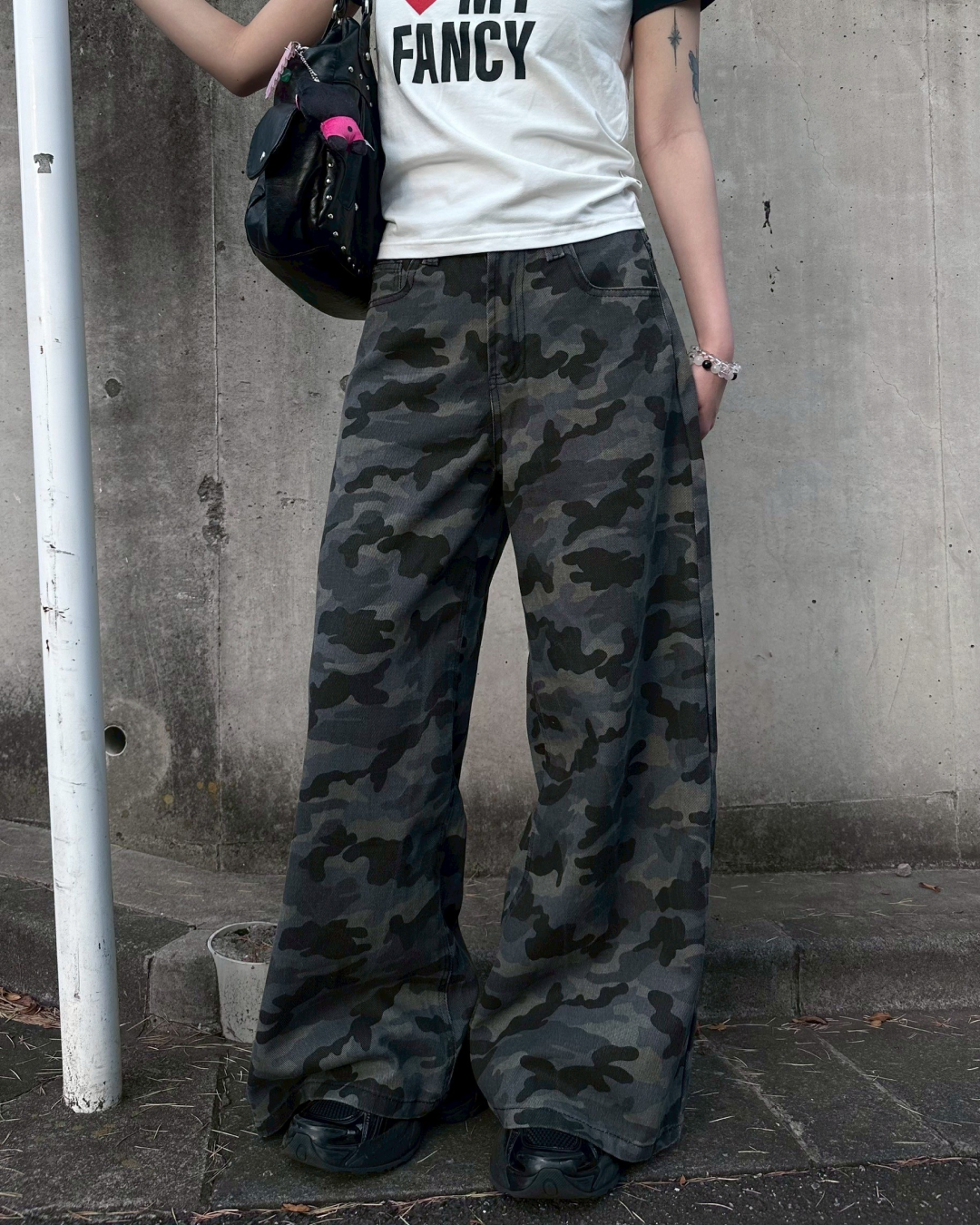 カモフラージュワイドパンツ MM1000