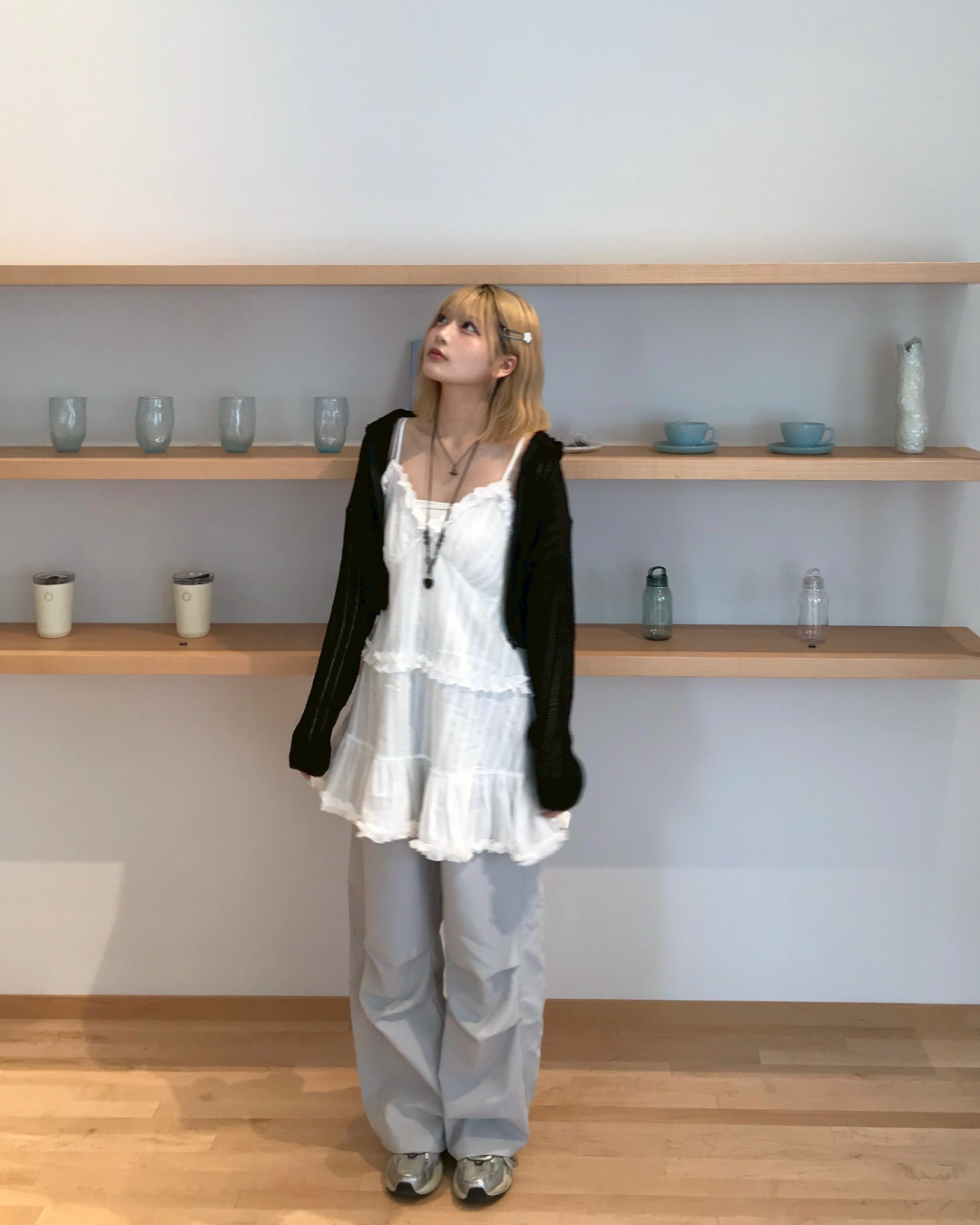 タックナイロンパンツ MM1035