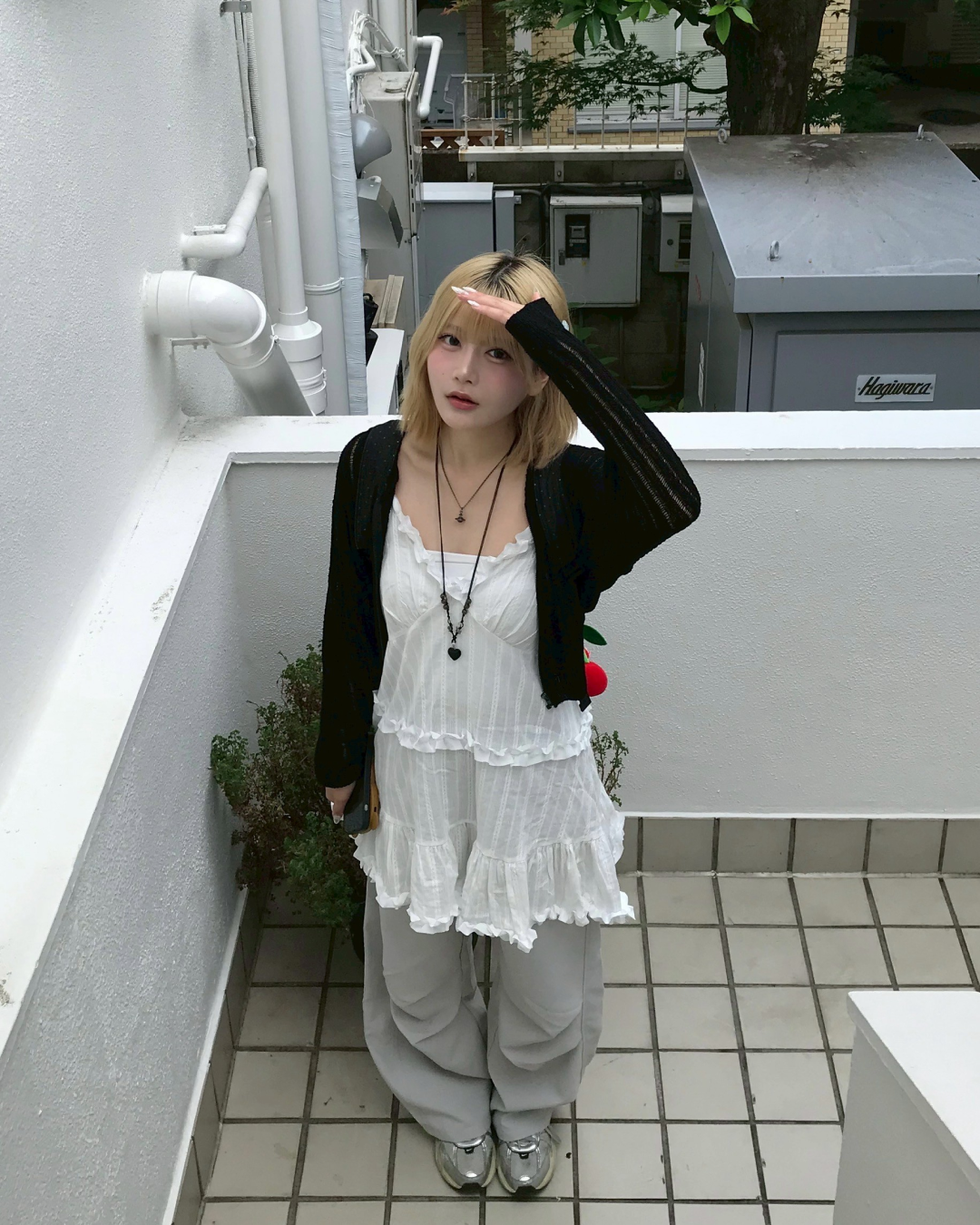 タックナイロンパンツ MM1035