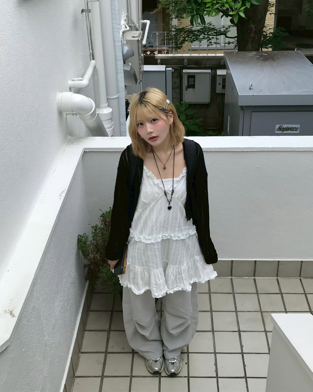 タックナイロンパンツ MM1035