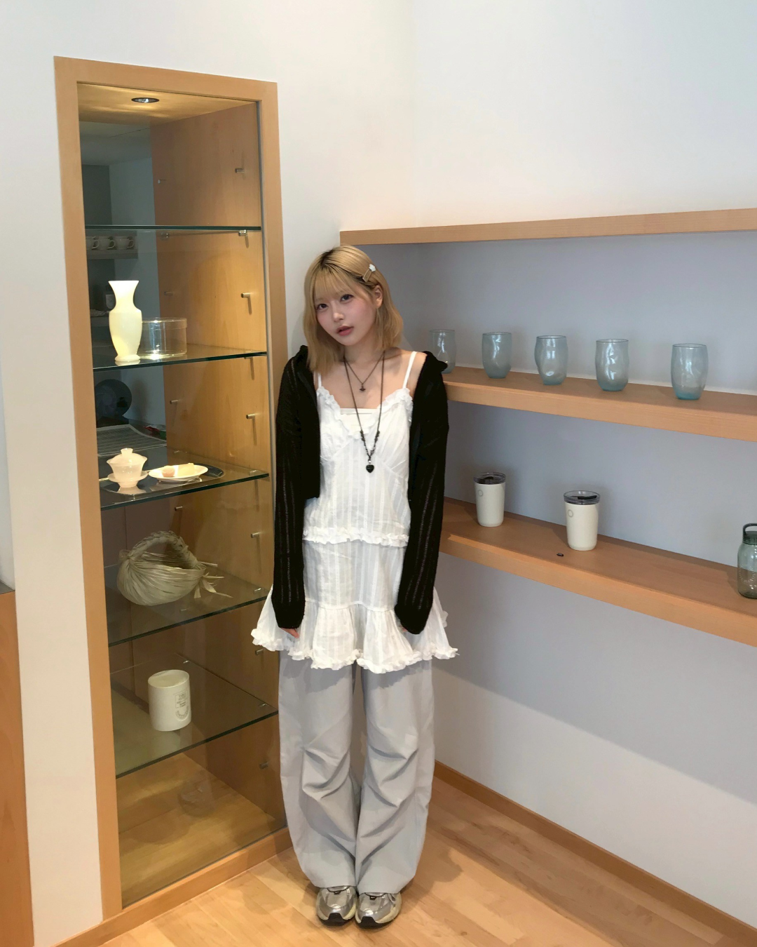 タックナイロンパンツ MM1035