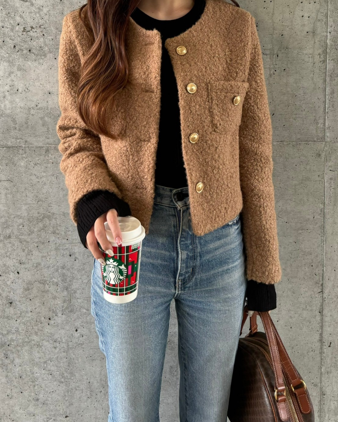 French tweed jacket MN0002