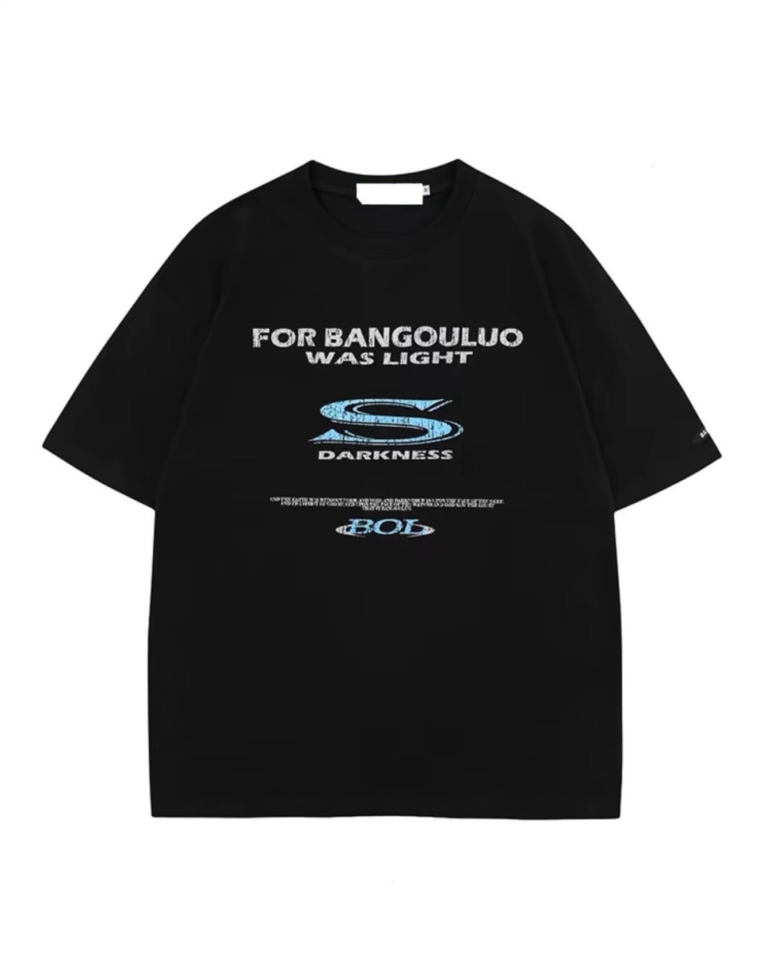 レトロレタープリントTシャツ MO0026
