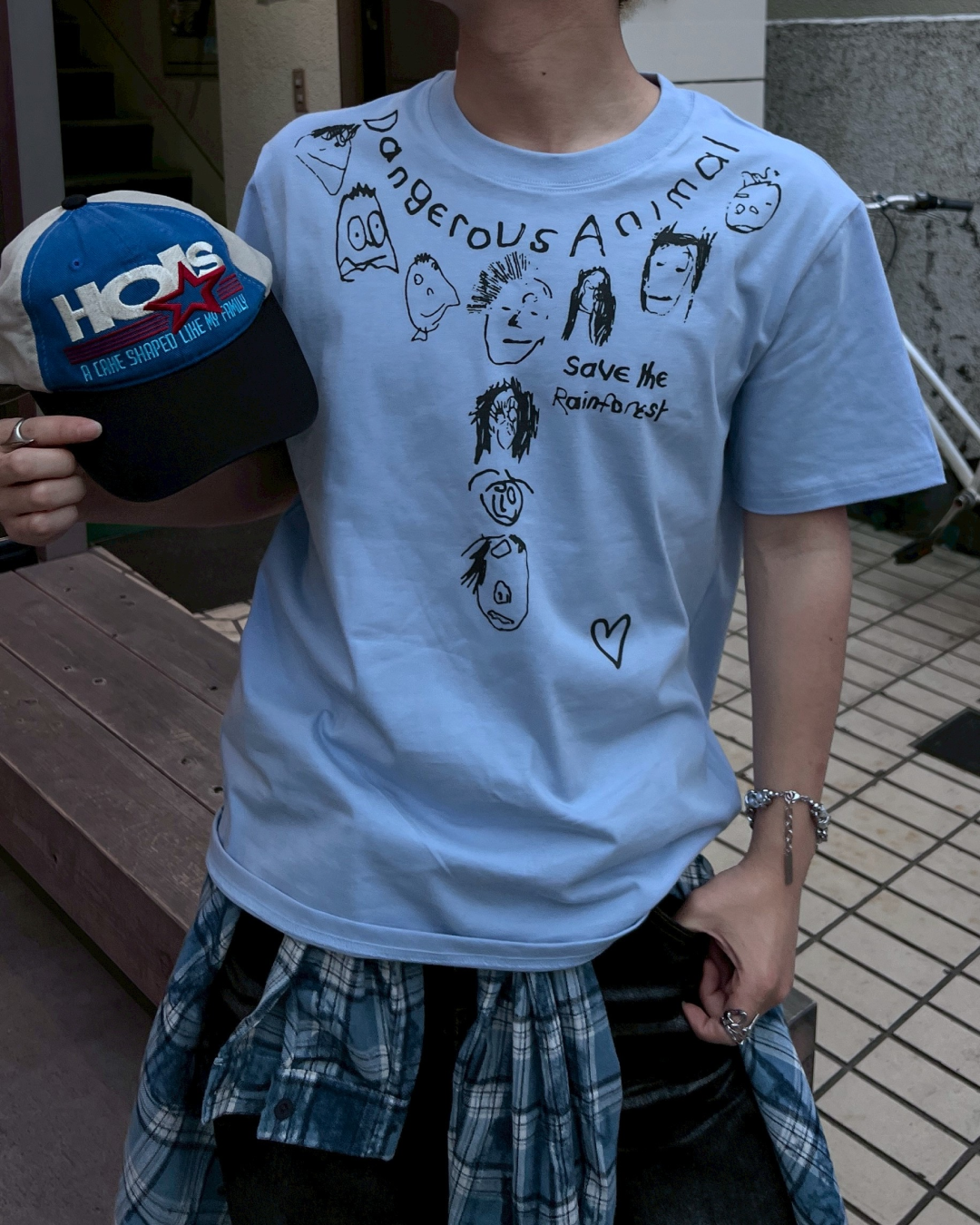 Save the Rainforest グラフィックTシャツ MO1041