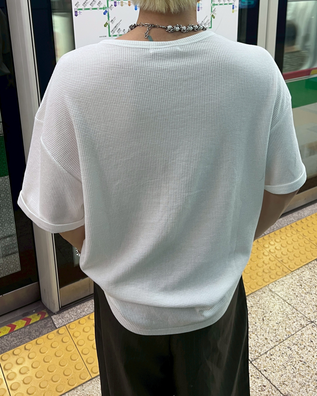 ヘンリーネックサーマルTシャツ MO1066