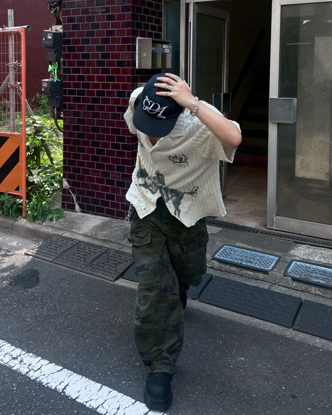 ウッドランドカモワイドカーゴパンツ MO1145