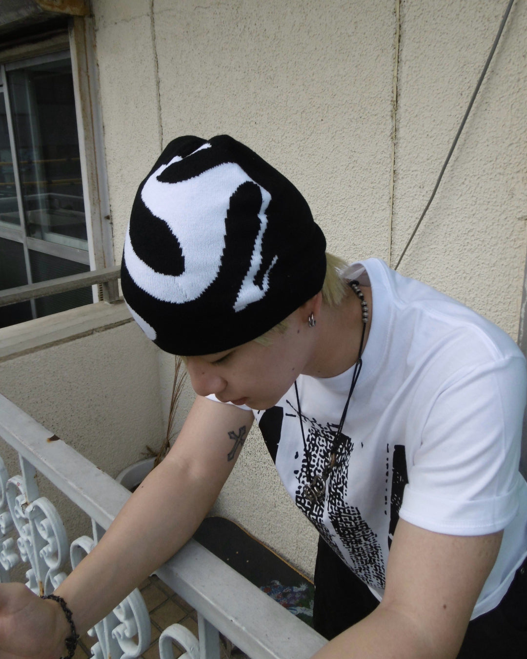 デザインシングルビーニー MO1177