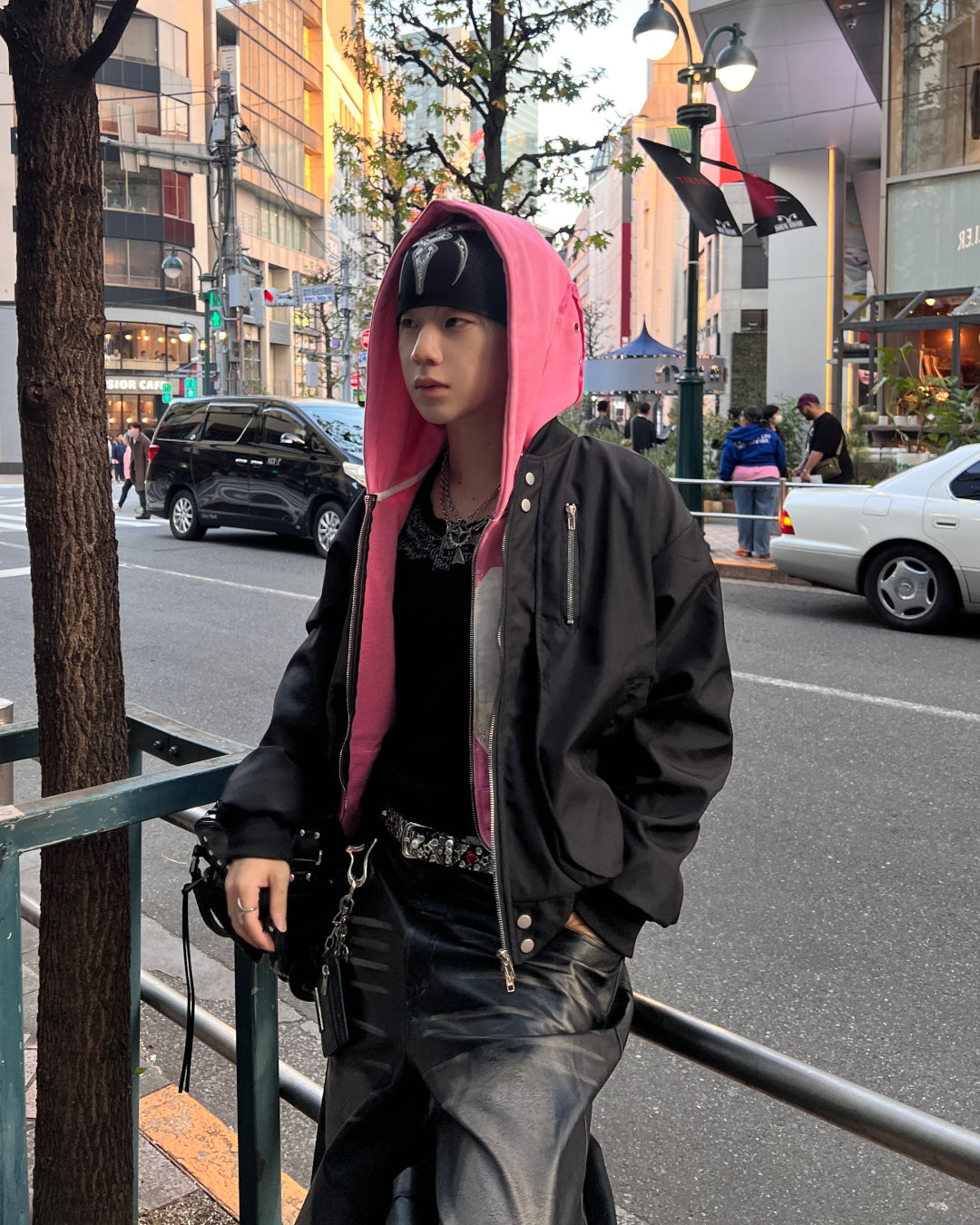 ダブルジップボンバージャケット MO1209