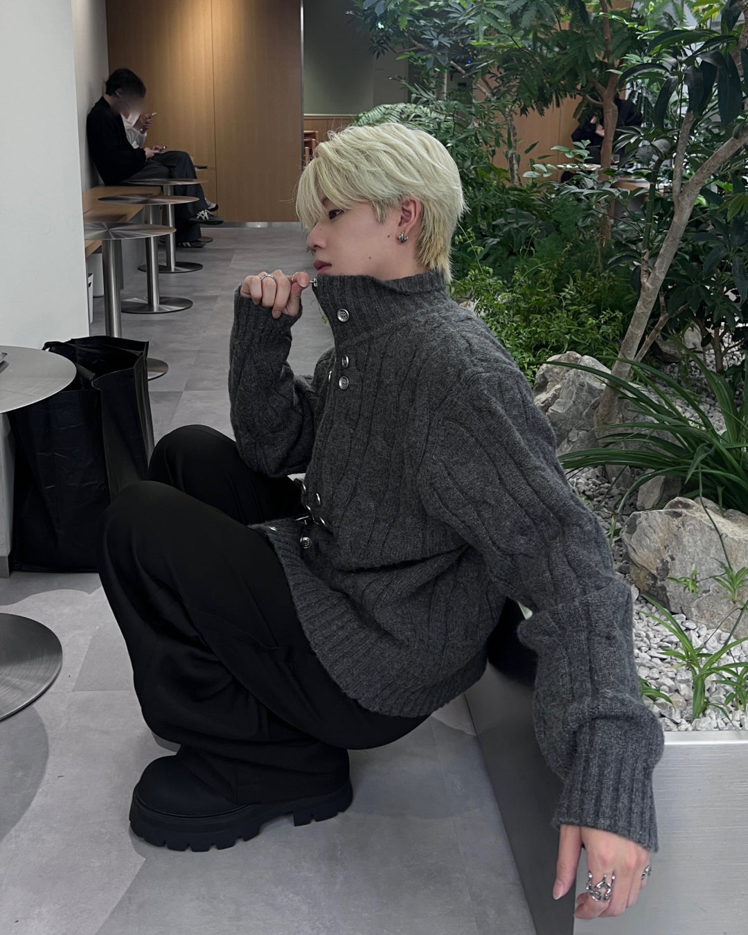 【即納】ダブルジップニット MO5007