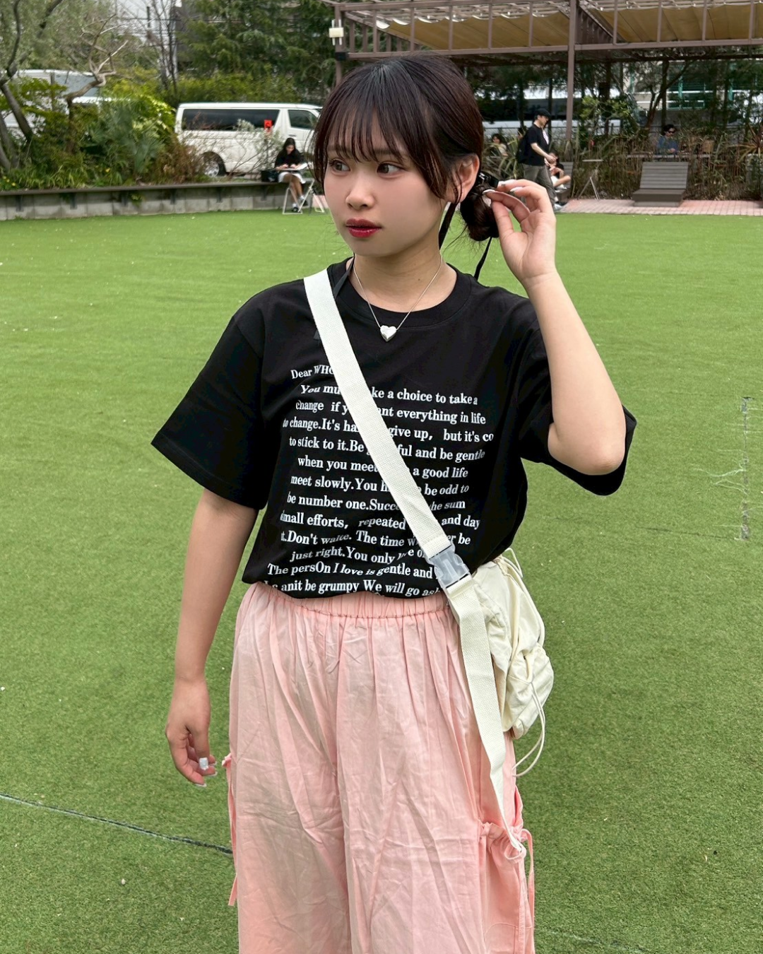 レタリングTシャツ MR0067