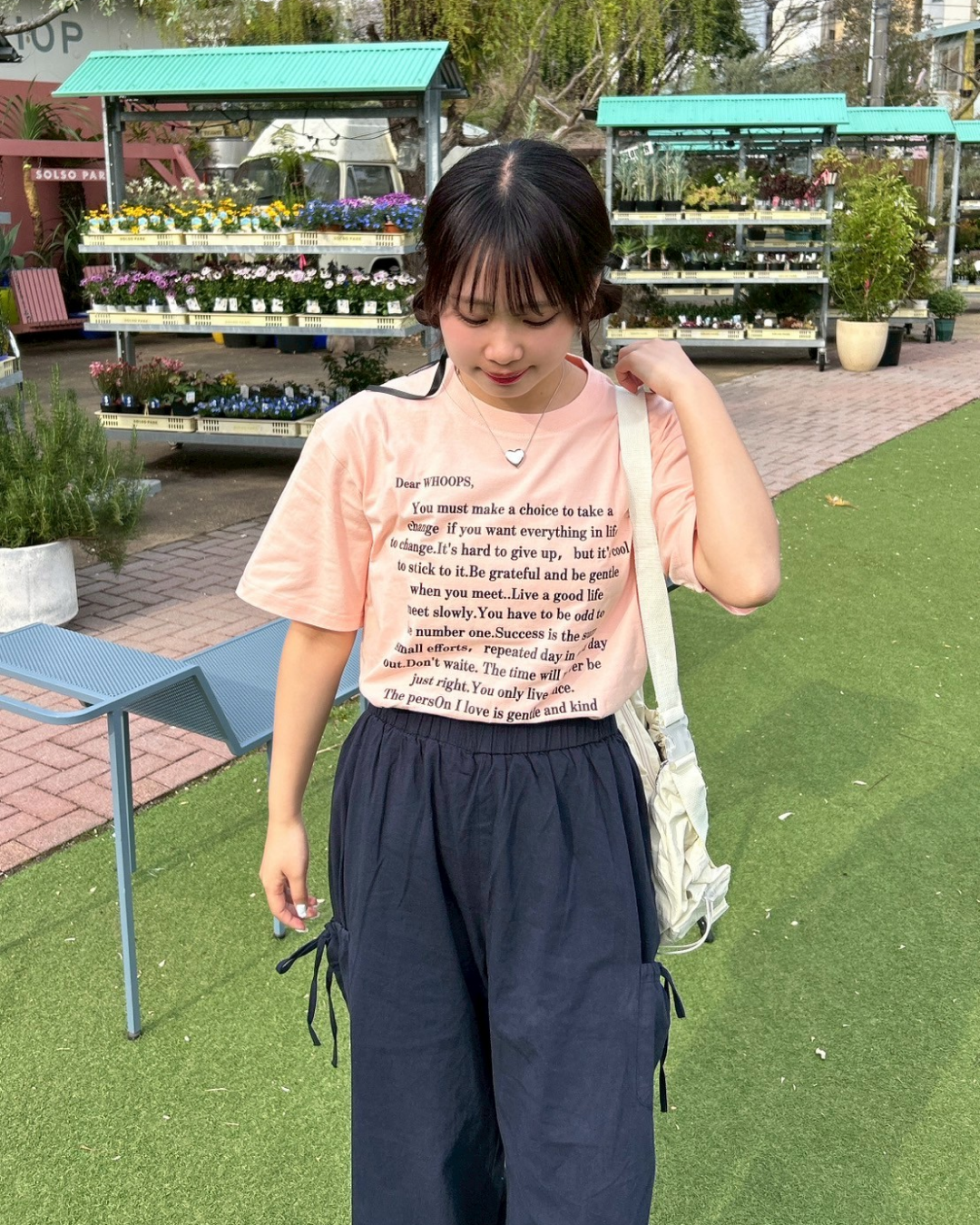 レタリングTシャツ MR0067