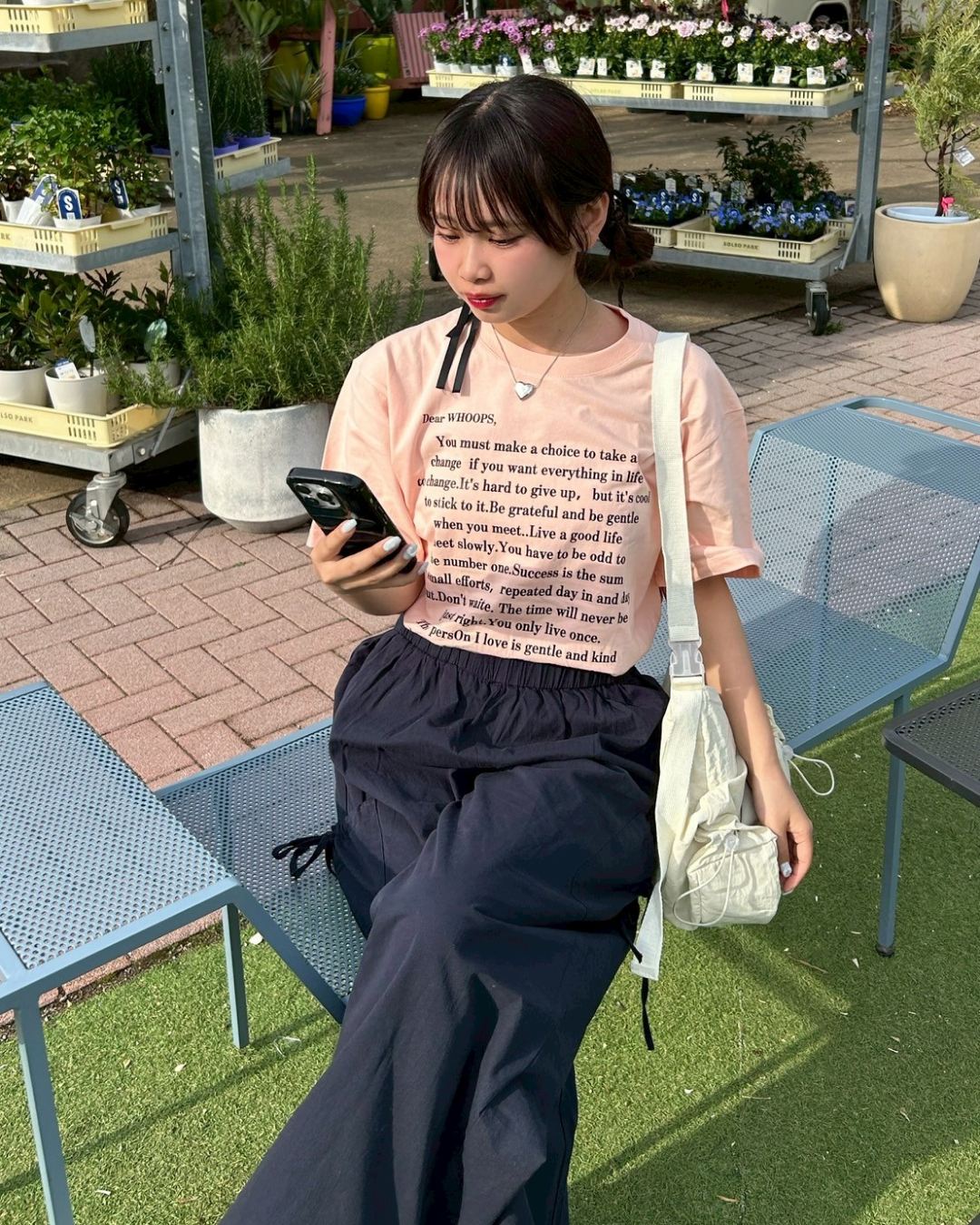 レタリングTシャツ MR0067