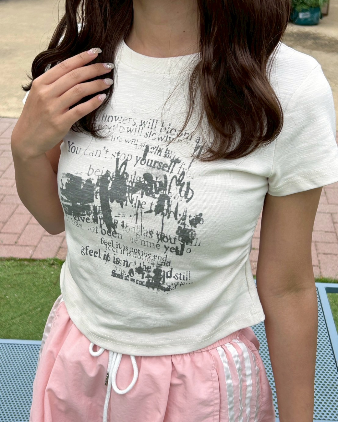プリントデザインTシャツ MR1002
