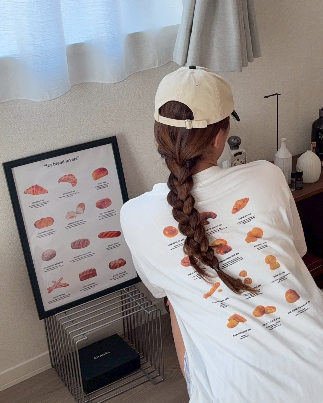 ベーカリープリントTシャツ TM0033