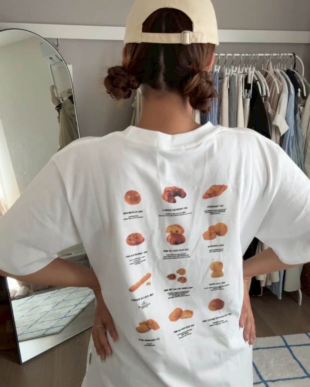 ベーカリープリントTシャツ TM0033