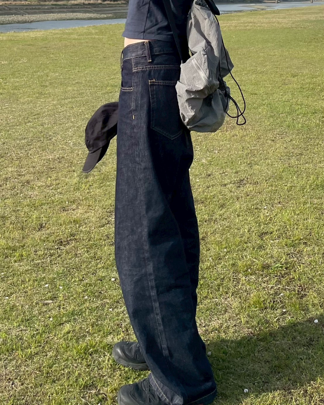 ルーズストレートデニム MU0013