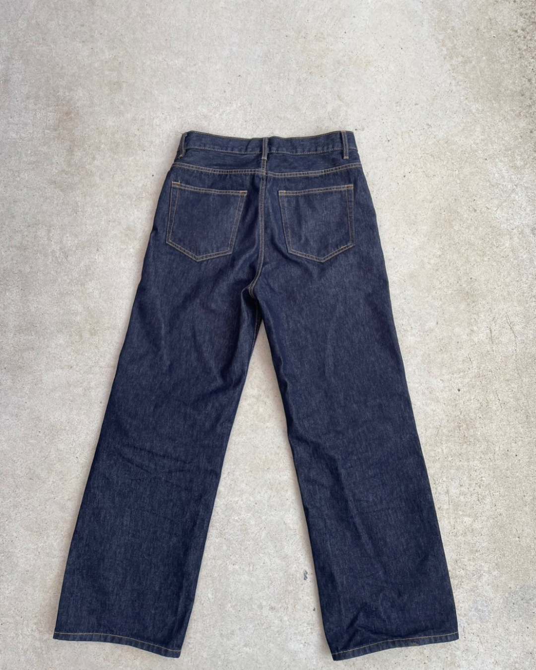 ルーズストレートデニム MU0013